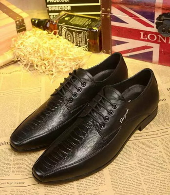 Salvatore Ferragamo Business Men Shoes--068